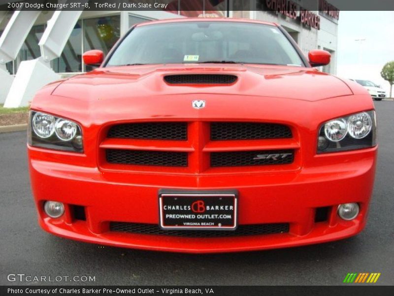 TorRed / Dark Slate Gray 2007 Dodge Charger SRT-8