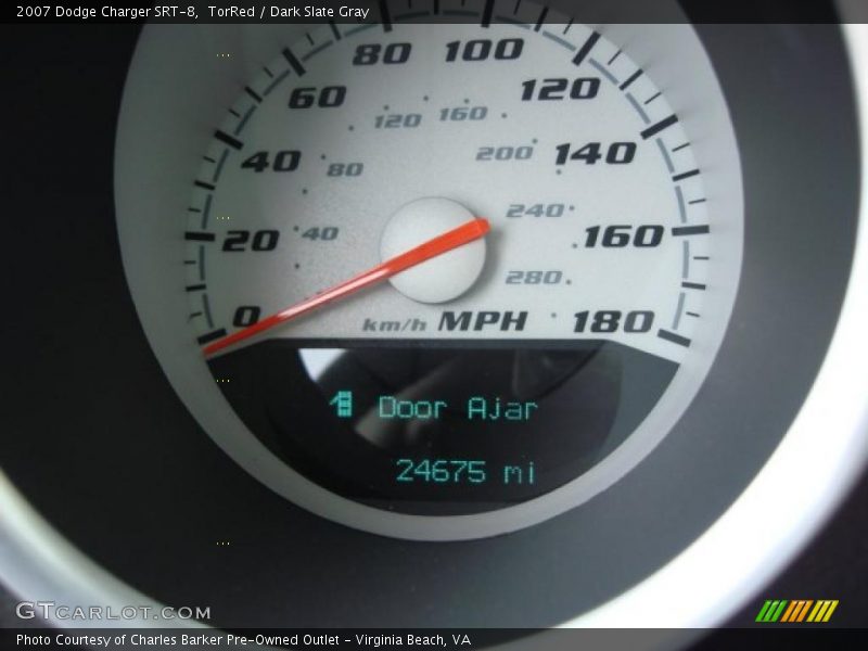 TorRed / Dark Slate Gray 2007 Dodge Charger SRT-8