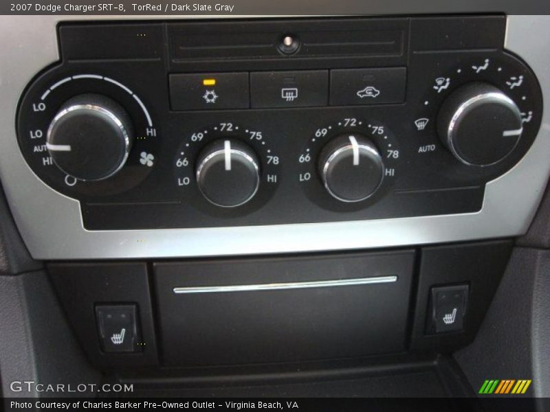 Controls of 2007 Charger SRT-8