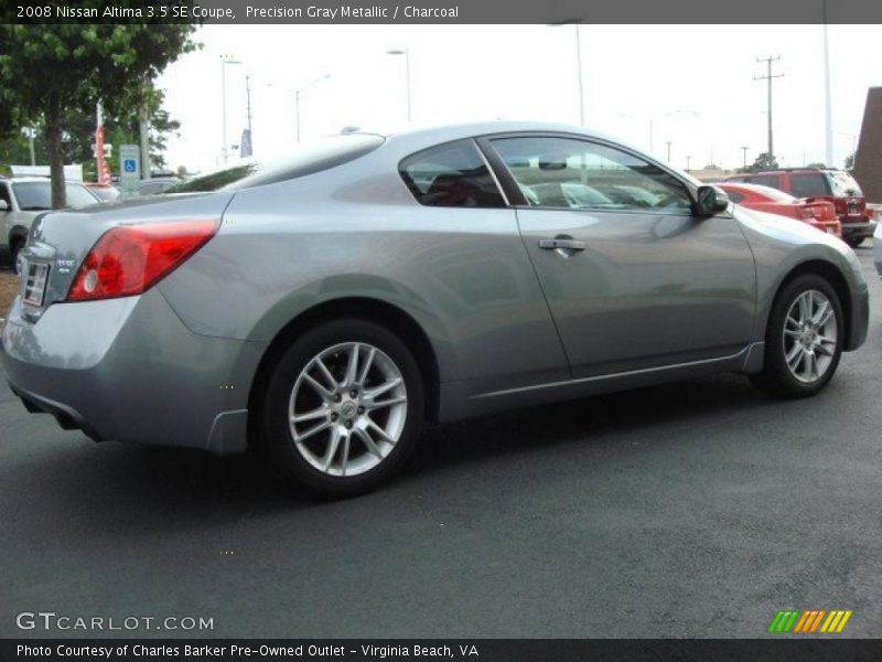 Precision Gray Metallic / Charcoal 2008 Nissan Altima 3.5 SE Coupe