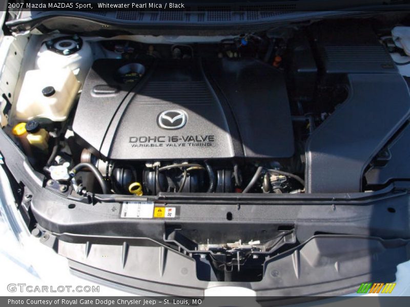 Whitewater Pearl Mica / Black 2007 Mazda MAZDA5 Sport