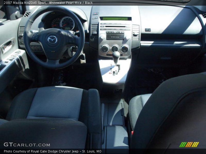 Whitewater Pearl Mica / Black 2007 Mazda MAZDA5 Sport