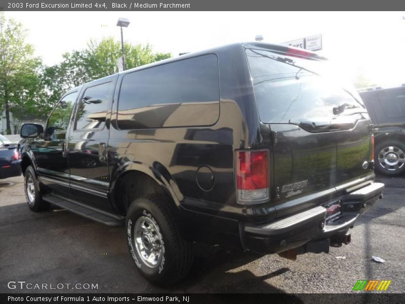Black / Medium Parchment 2003 Ford Excursion Limited 4x4