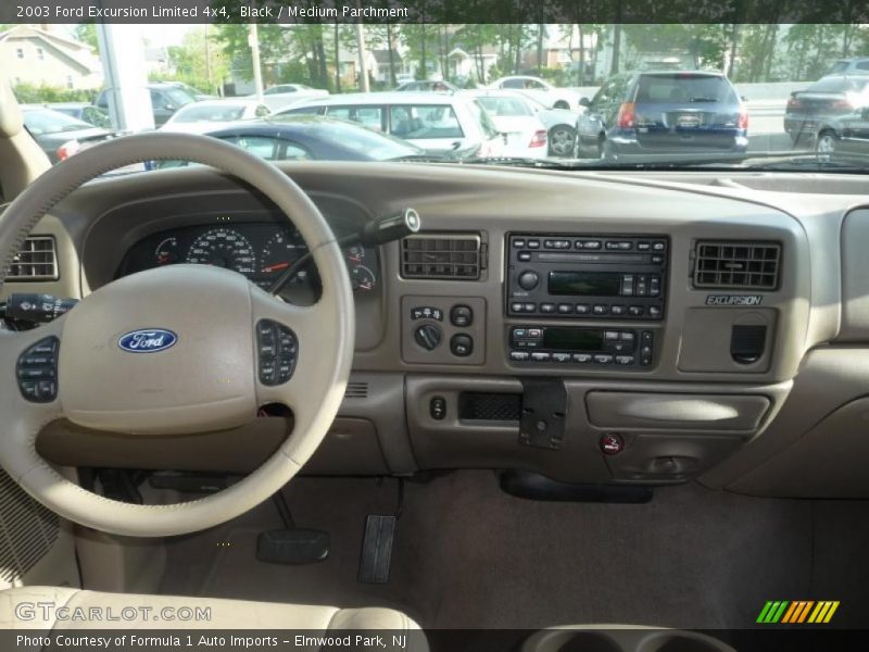 Black / Medium Parchment 2003 Ford Excursion Limited 4x4