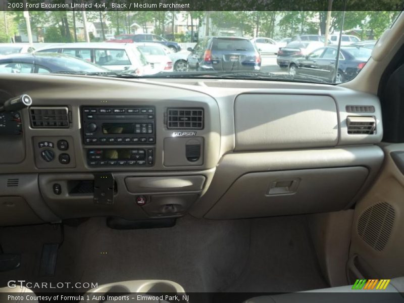 Black / Medium Parchment 2003 Ford Excursion Limited 4x4