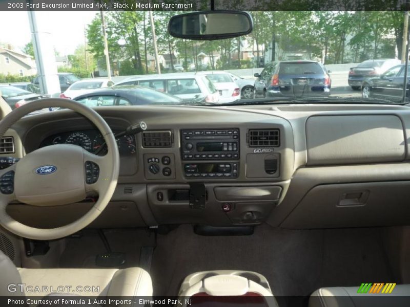 Black / Medium Parchment 2003 Ford Excursion Limited 4x4