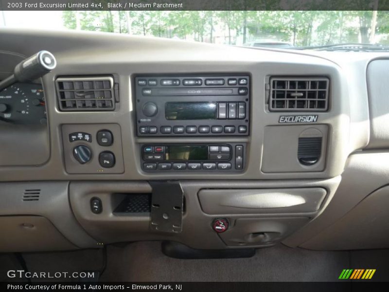 Black / Medium Parchment 2003 Ford Excursion Limited 4x4