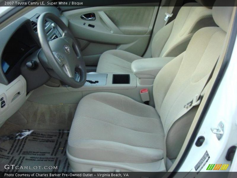 Super White / Bisque 2007 Toyota Camry LE