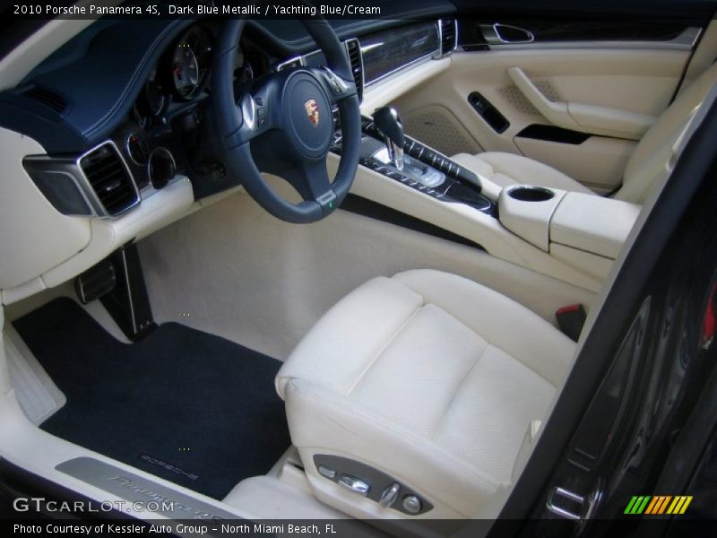  2010 Panamera 4S Yachting Blue/Cream Interior