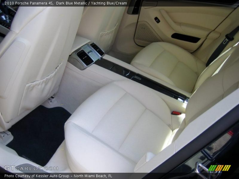 Dark Blue Metallic / Yachting Blue/Cream 2010 Porsche Panamera 4S