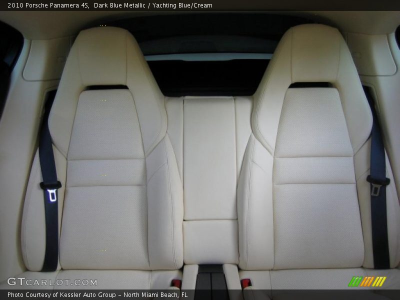 Dark Blue Metallic / Yachting Blue/Cream 2010 Porsche Panamera 4S
