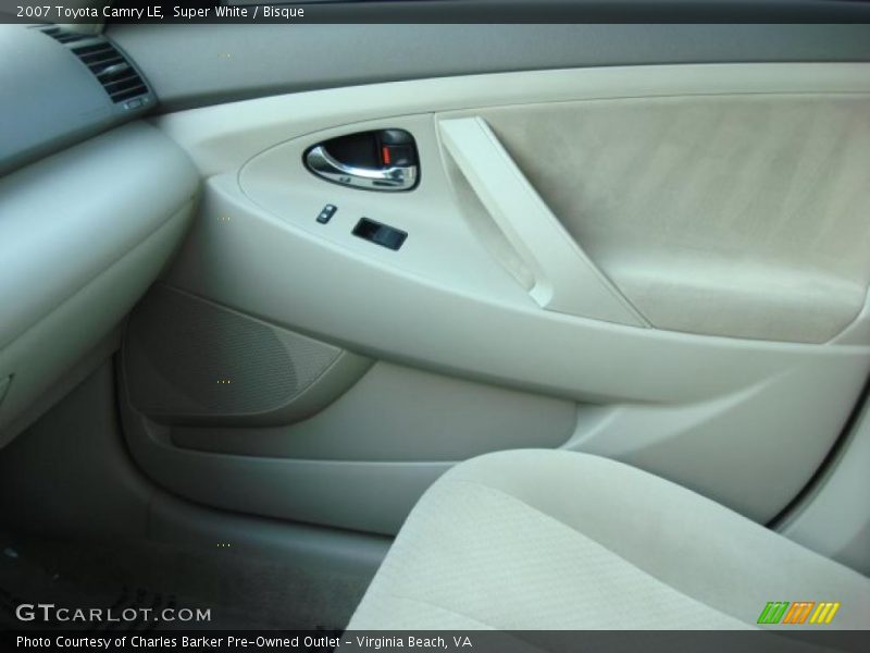 Super White / Bisque 2007 Toyota Camry LE