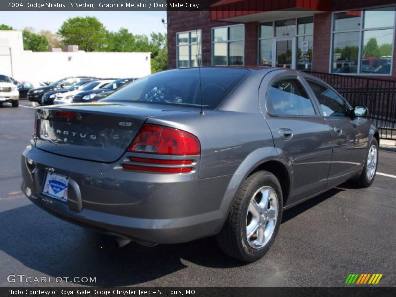 Graphite Metallic / Dark Slate Gray 2004 Dodge Stratus ES Sedan