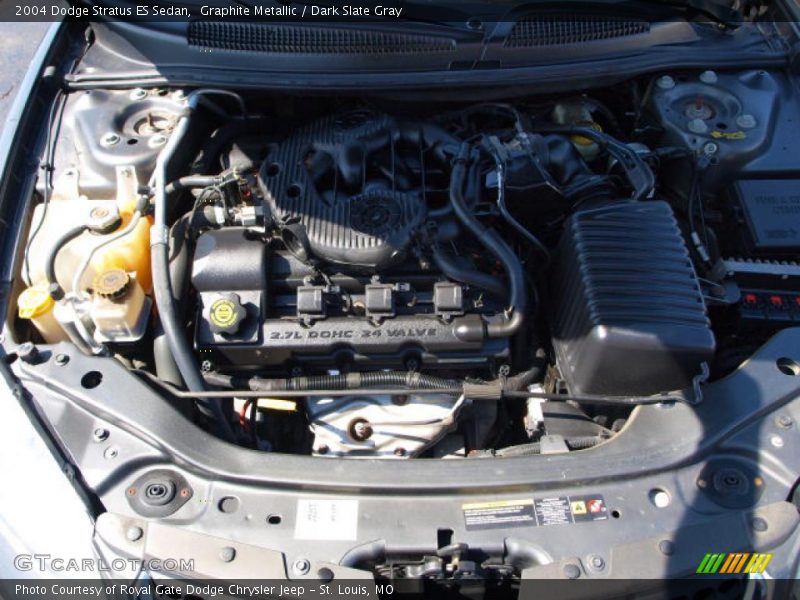 Graphite Metallic / Dark Slate Gray 2004 Dodge Stratus ES Sedan