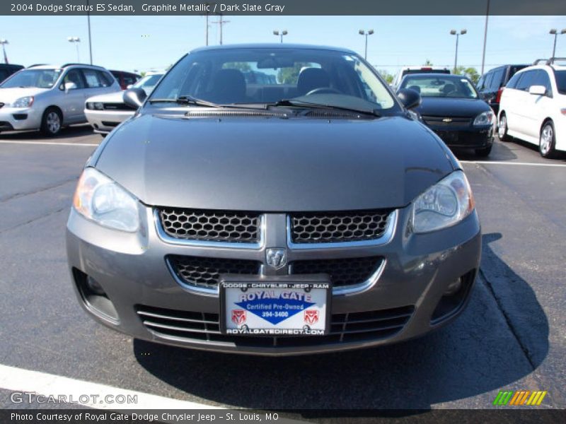 Graphite Metallic / Dark Slate Gray 2004 Dodge Stratus ES Sedan