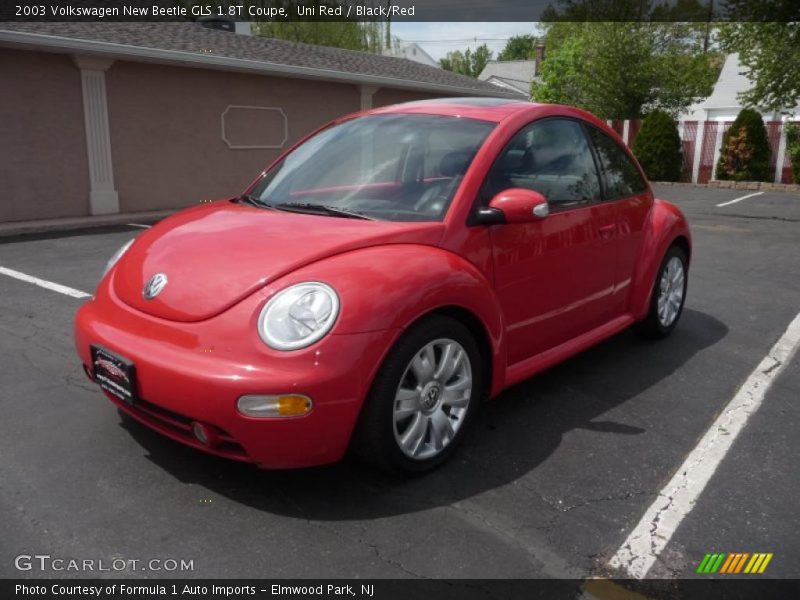 Uni Red / Black/Red 2003 Volkswagen New Beetle GLS 1.8T Coupe