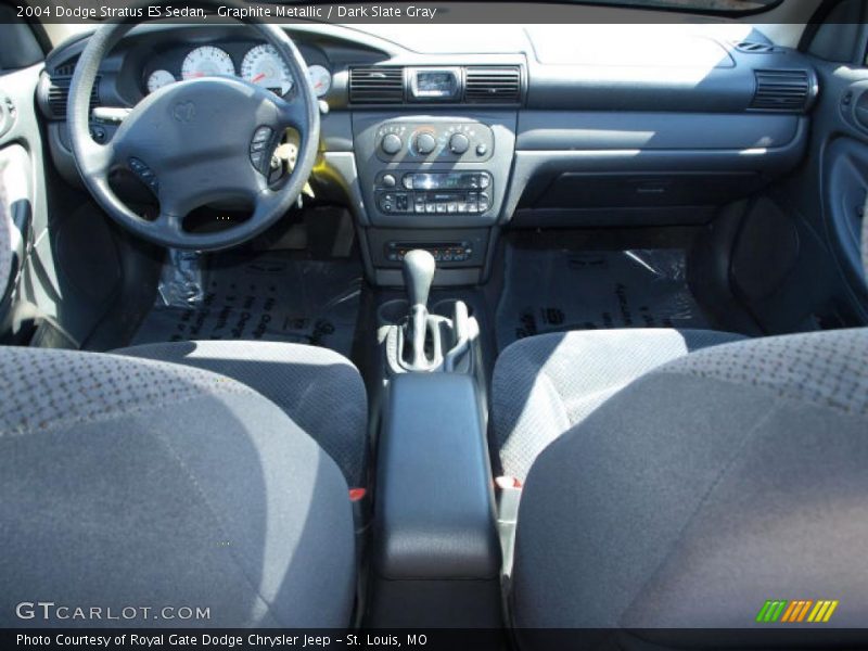 Graphite Metallic / Dark Slate Gray 2004 Dodge Stratus ES Sedan