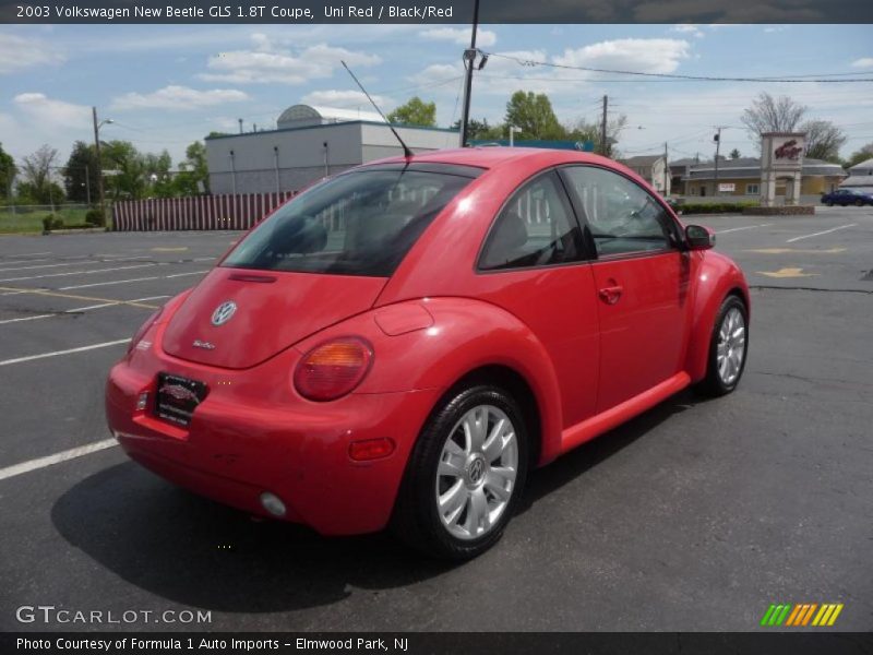Uni Red / Black/Red 2003 Volkswagen New Beetle GLS 1.8T Coupe