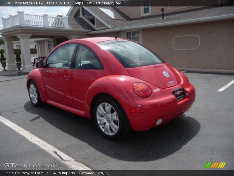 Uni Red / Black/Red 2003 Volkswagen New Beetle GLS 1.8T Coupe