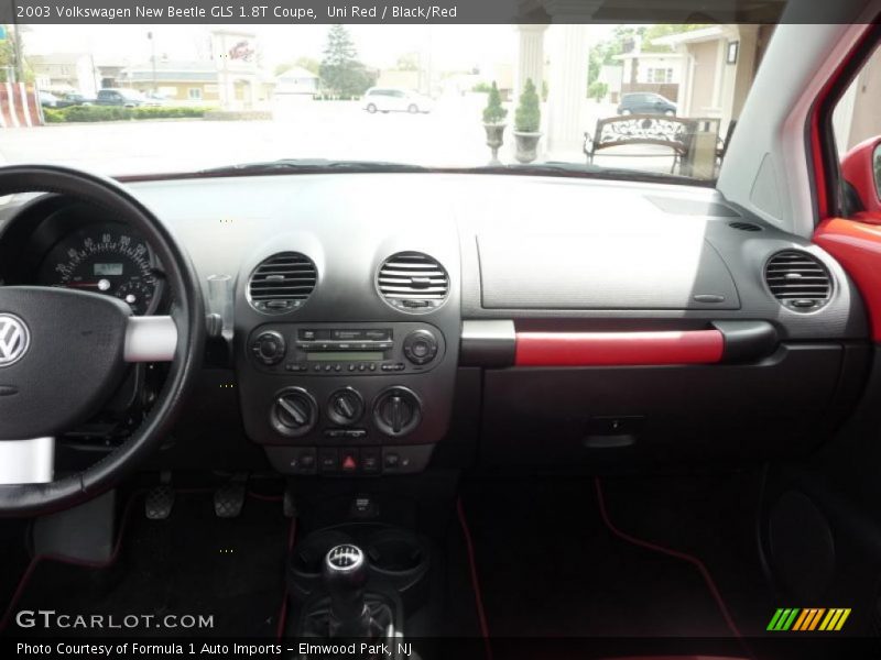 Uni Red / Black/Red 2003 Volkswagen New Beetle GLS 1.8T Coupe
