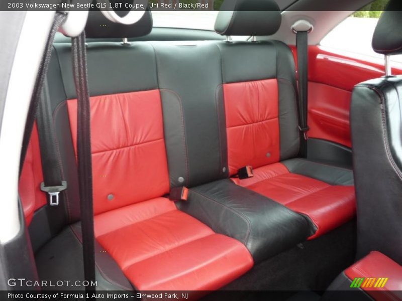 Uni Red / Black/Red 2003 Volkswagen New Beetle GLS 1.8T Coupe