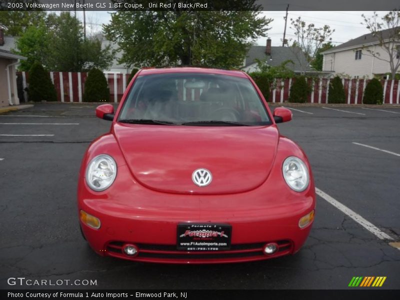Uni Red / Black/Red 2003 Volkswagen New Beetle GLS 1.8T Coupe
