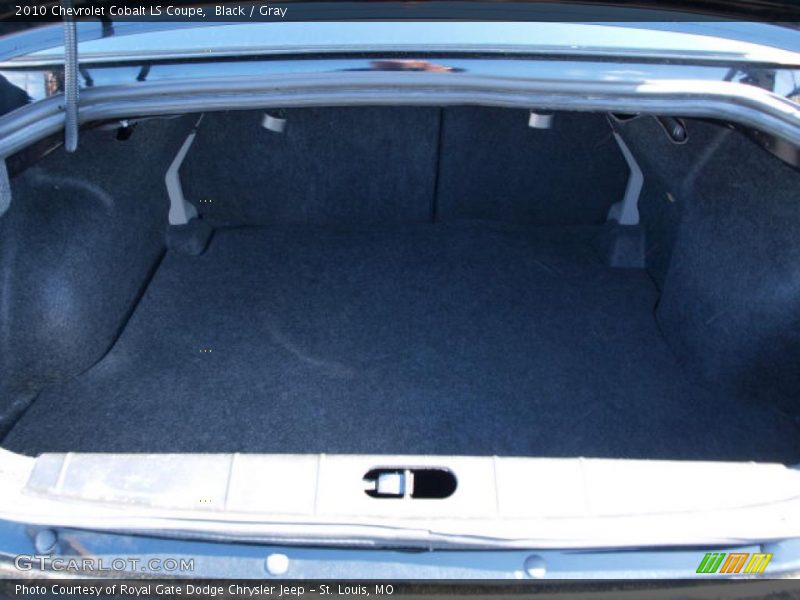 Black / Gray 2010 Chevrolet Cobalt LS Coupe