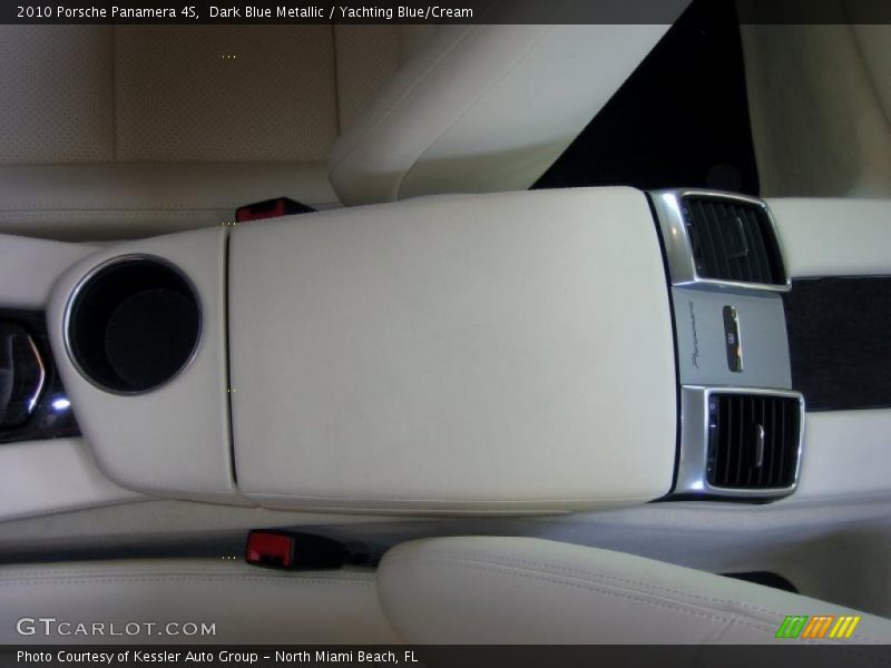 Dark Blue Metallic / Yachting Blue/Cream 2010 Porsche Panamera 4S