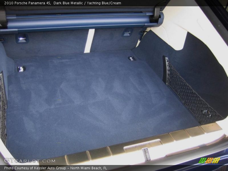 Dark Blue Metallic / Yachting Blue/Cream 2010 Porsche Panamera 4S