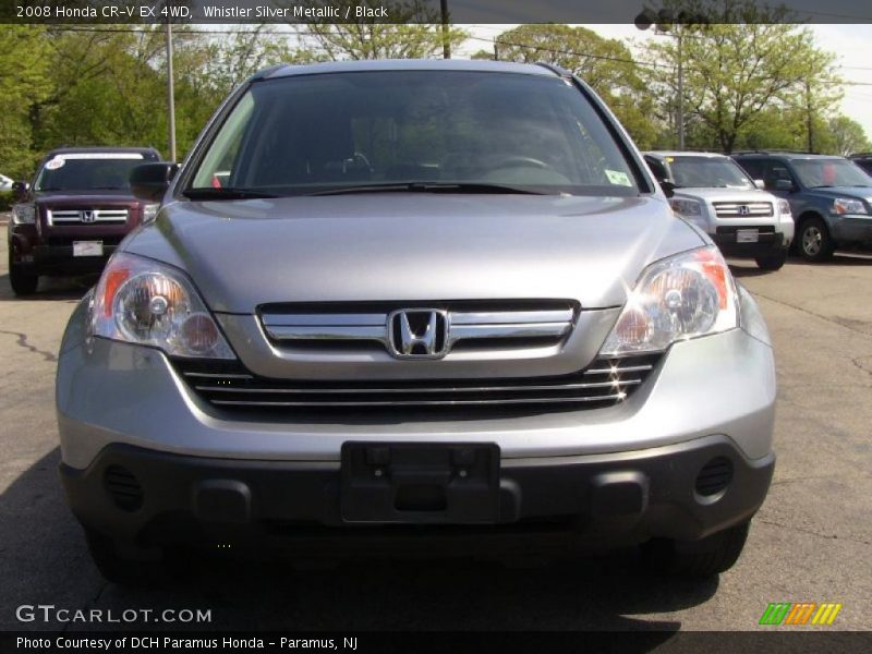 Whistler Silver Metallic / Black 2008 Honda CR-V EX 4WD