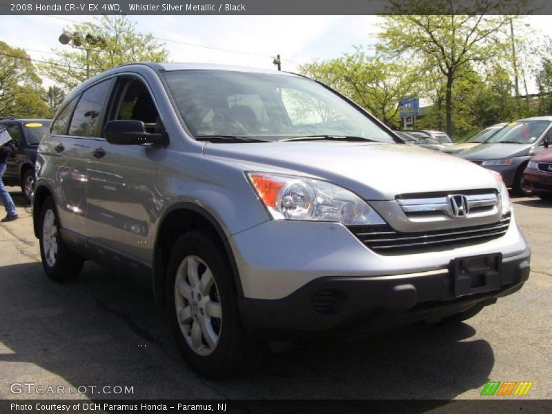 Whistler Silver Metallic / Black 2008 Honda CR-V EX 4WD