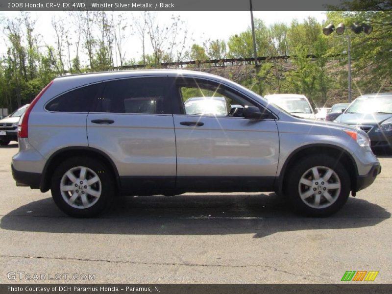 Whistler Silver Metallic / Black 2008 Honda CR-V EX 4WD