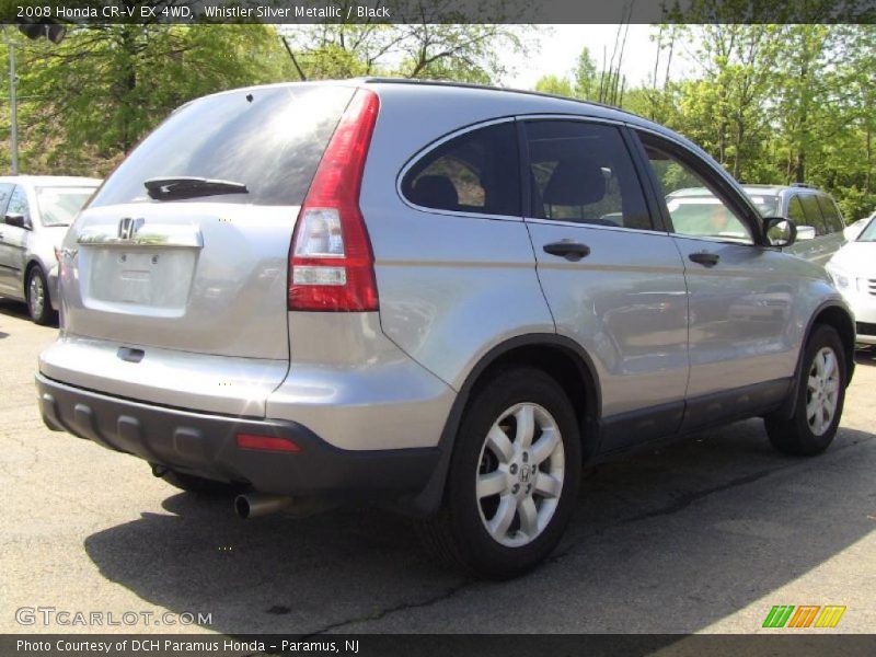 Whistler Silver Metallic / Black 2008 Honda CR-V EX 4WD