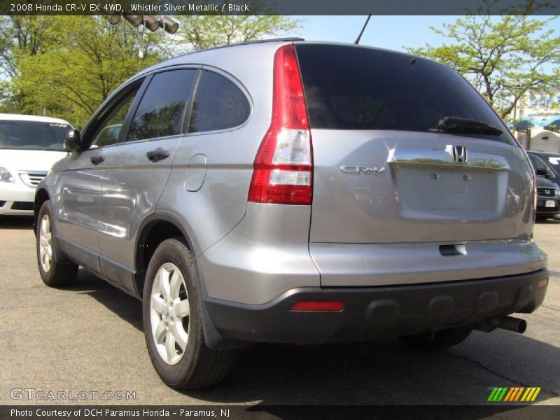 Whistler Silver Metallic / Black 2008 Honda CR-V EX 4WD