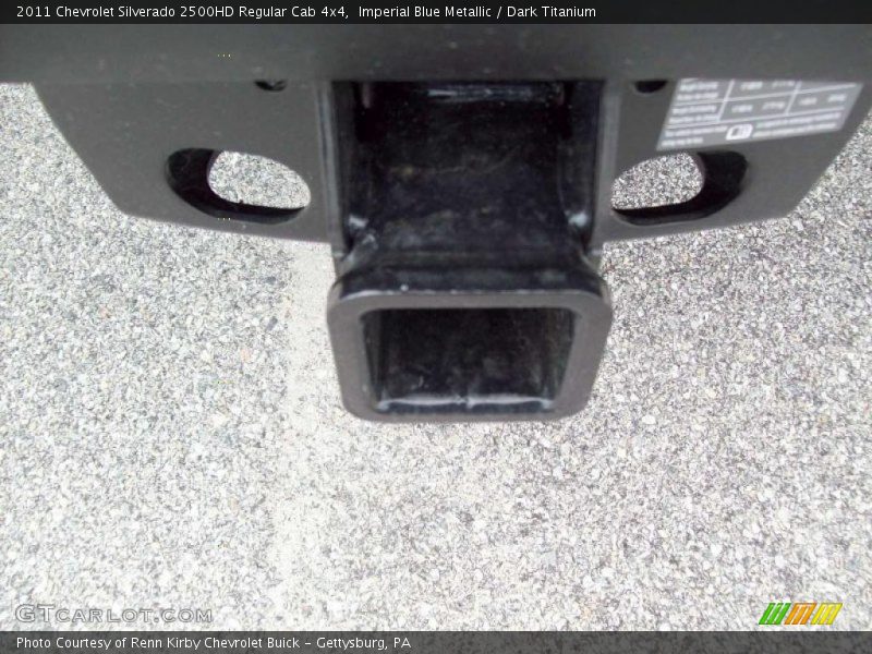 Imperial Blue Metallic / Dark Titanium 2011 Chevrolet Silverado 2500HD Regular Cab 4x4