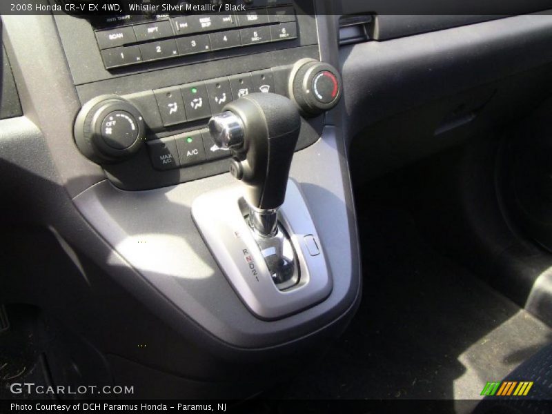Whistler Silver Metallic / Black 2008 Honda CR-V EX 4WD