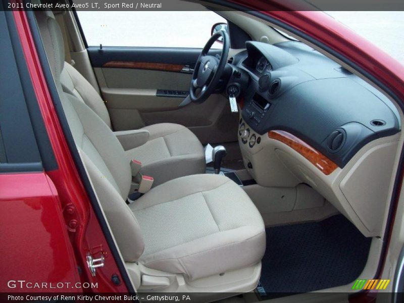  2011 Aveo Aveo5 LT Neutral Interior