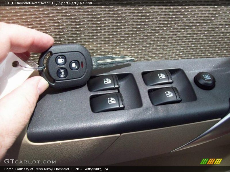 Controls of 2011 Aveo Aveo5 LT