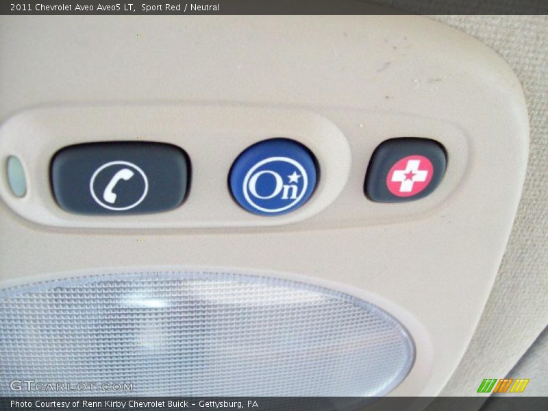 Sport Red / Neutral 2011 Chevrolet Aveo Aveo5 LT