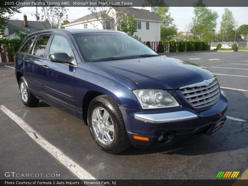 Midnight Blue Pearl / Light Taupe 2005 Chrysler Pacifica Touring AWD