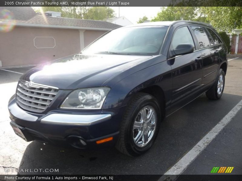 Midnight Blue Pearl / Light Taupe 2005 Chrysler Pacifica Touring AWD