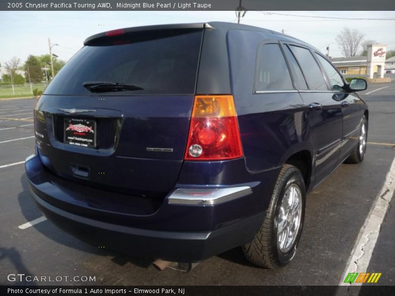 Midnight Blue Pearl / Light Taupe 2005 Chrysler Pacifica Touring AWD