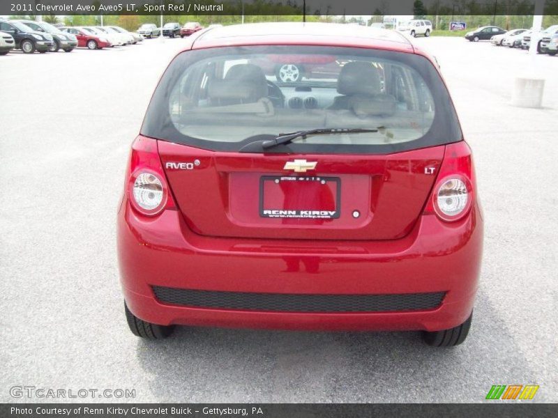  2011 Aveo Aveo5 LT Sport Red