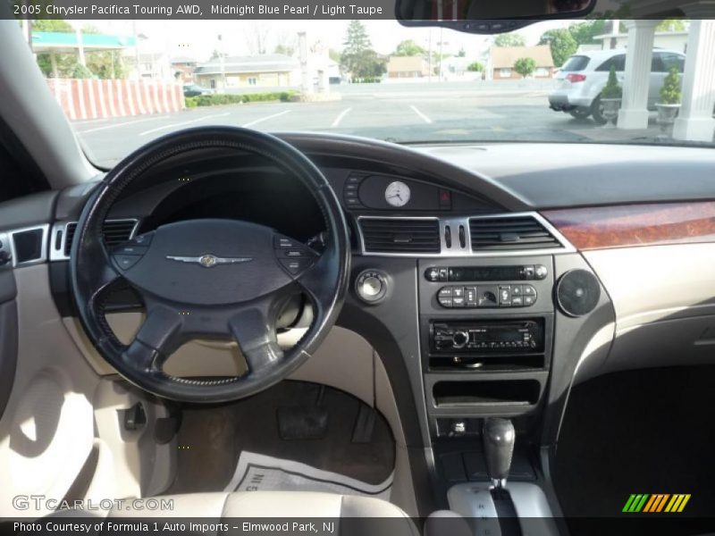Midnight Blue Pearl / Light Taupe 2005 Chrysler Pacifica Touring AWD