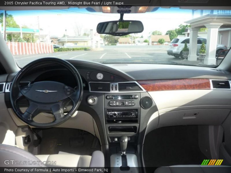 Midnight Blue Pearl / Light Taupe 2005 Chrysler Pacifica Touring AWD