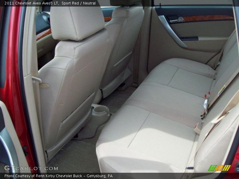  2011 Aveo Aveo5 LT Neutral Interior