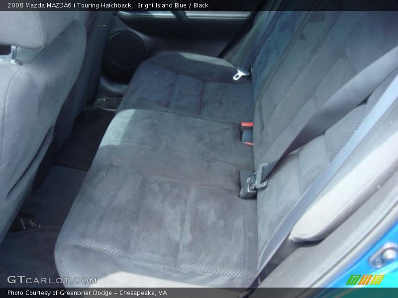 Bright Island Blue / Black 2008 Mazda MAZDA6 i Touring Hatchback