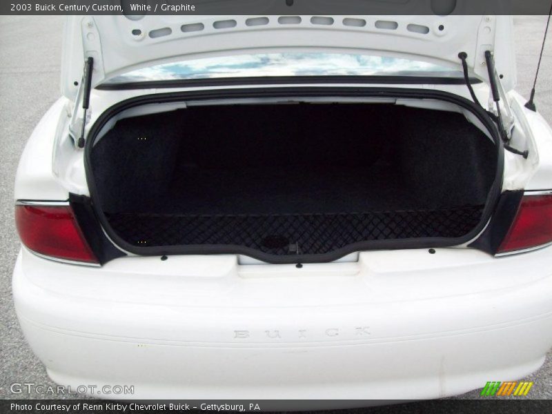 White / Graphite 2003 Buick Century Custom