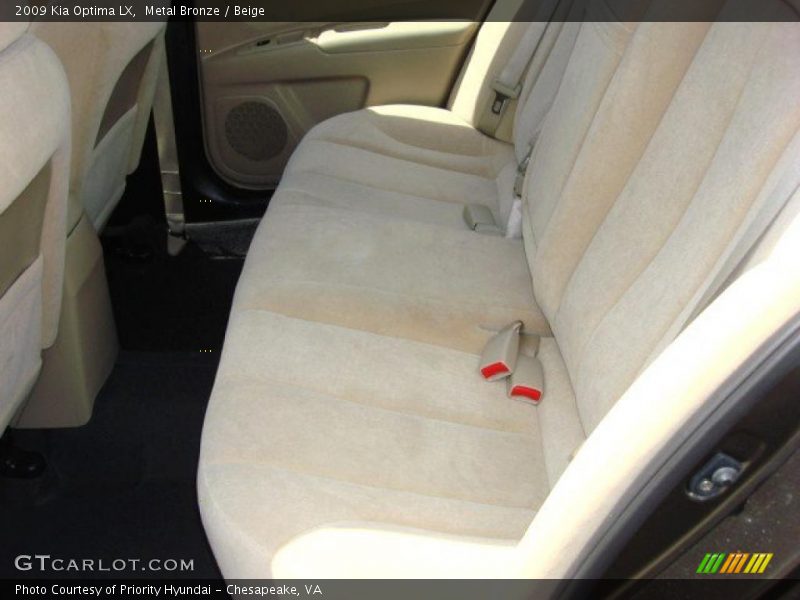 Metal Bronze / Beige 2009 Kia Optima LX