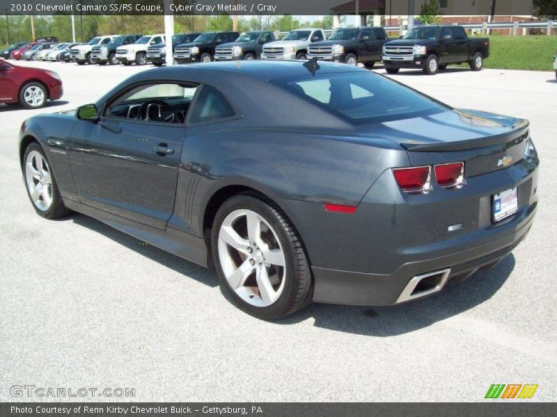 Cyber Gray Metallic / Gray 2010 Chevrolet Camaro SS/RS Coupe
